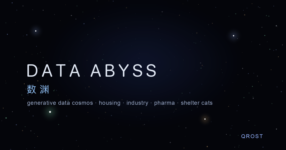 Data Abyss generative data cosmos